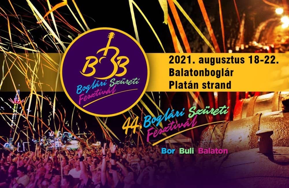 Jön a 44. Boglári Szüreti Fesztivál 2021! 