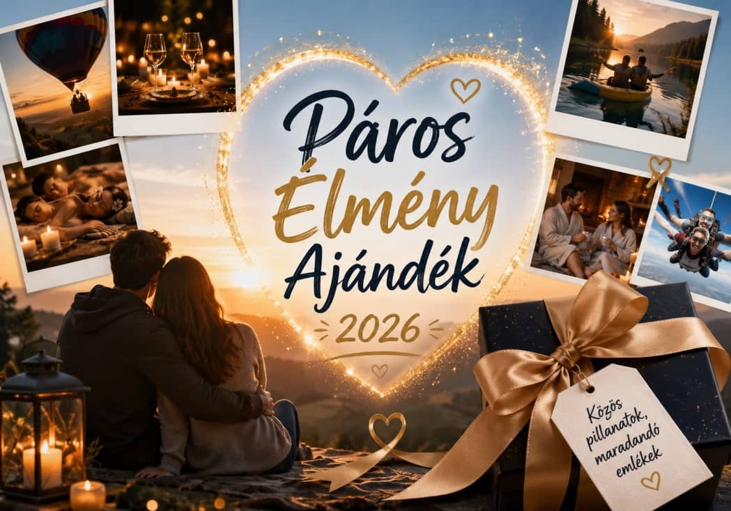 Páros Élmény Ajándék 2026 jegyek