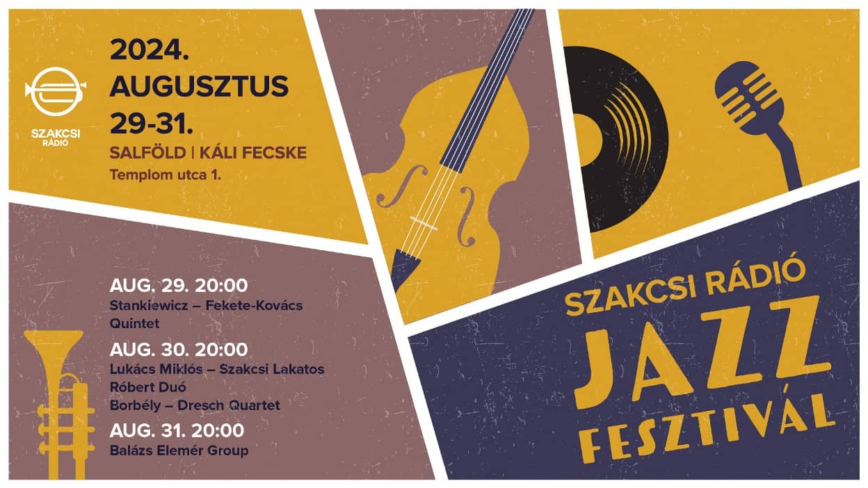 Szakcsi Rádió Jazz Fesztivál a nyár utolsó hétvégéjén a Balatonnál