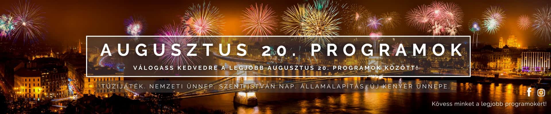 Augusztus 20. programok