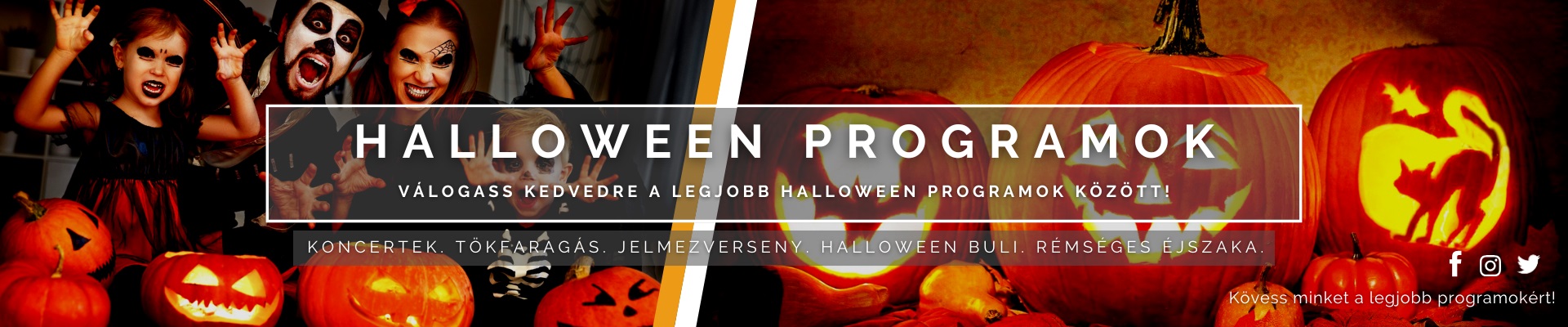 Halloween programok