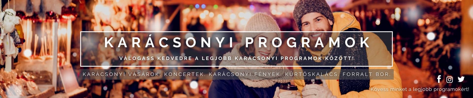 Karácsonyi programok 2025