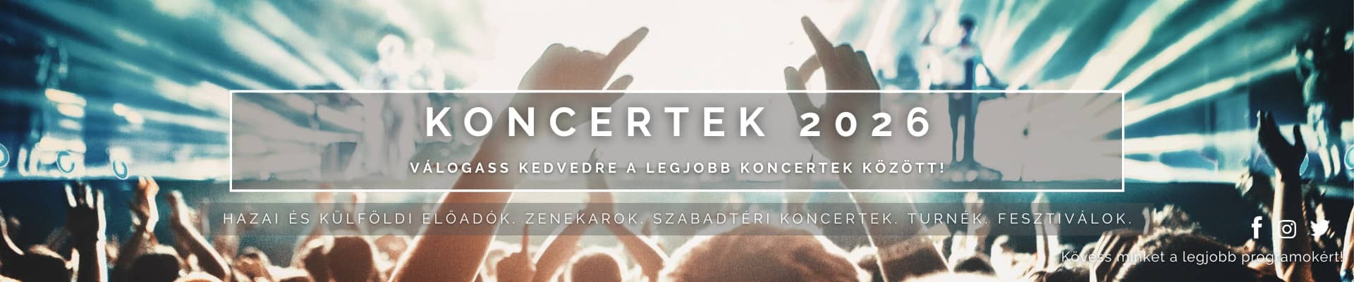 Koncert 2026