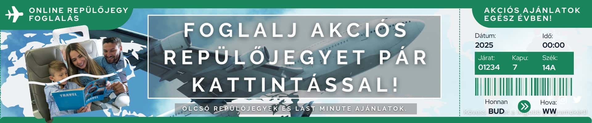 Repülőjegyvásárlás