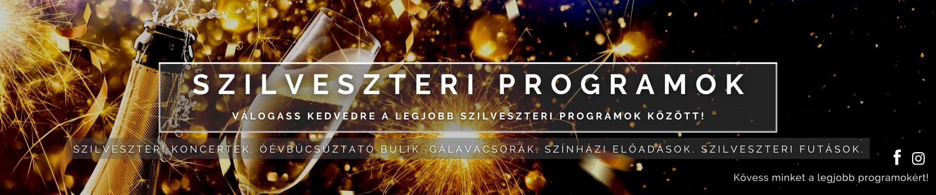 Szilveszteri programok 2025